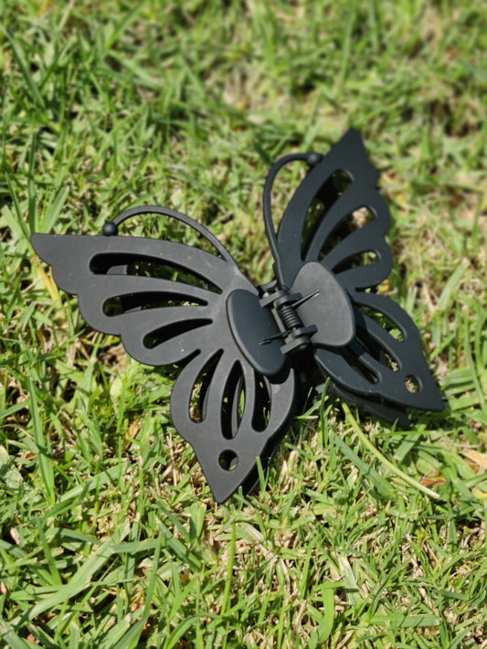 L DOUBLE Layer Sharp Butterfly Wings Hair Clip