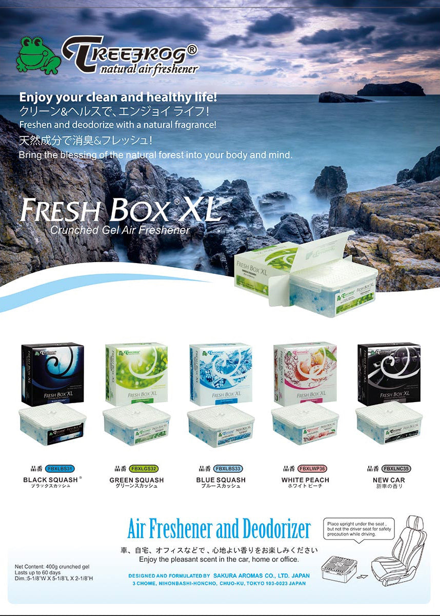TREEFROG FRESH BOX XL - NEW CAR