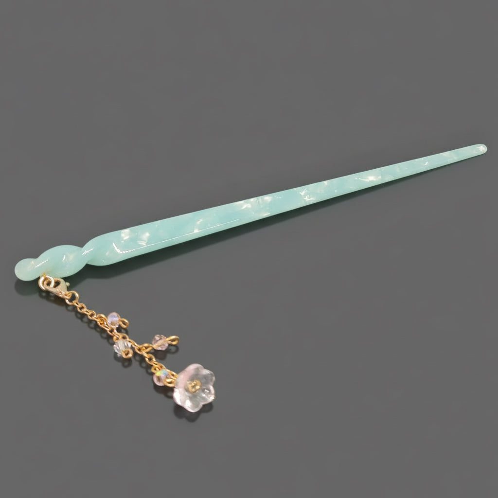 Illumination Hair Pin in Aqua Dream