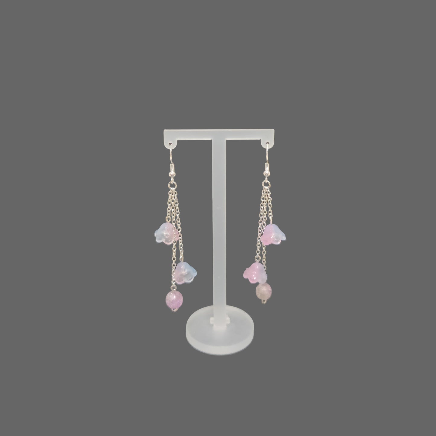 Aurora Swirl Sterling Silver Earrings