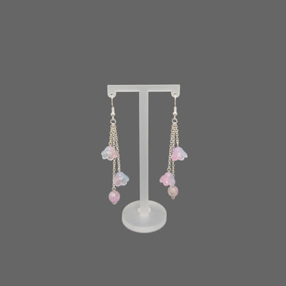 Aurora Swirl Sterling Silver Earrings