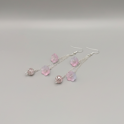 Aurora Swirl Sterling Silver Earrings