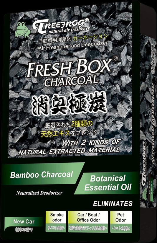 TREEFROG FRESHBOX CHARCOAL - NEW CAR
