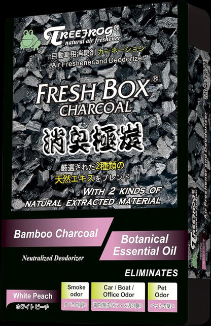 TREEFROG FRESHBOX CHARCOAL - WHITE PEACH