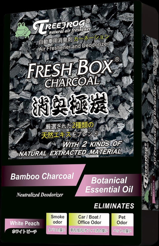 TREEFROG FRESHBOX CHARCOAL - WHITE PEACH