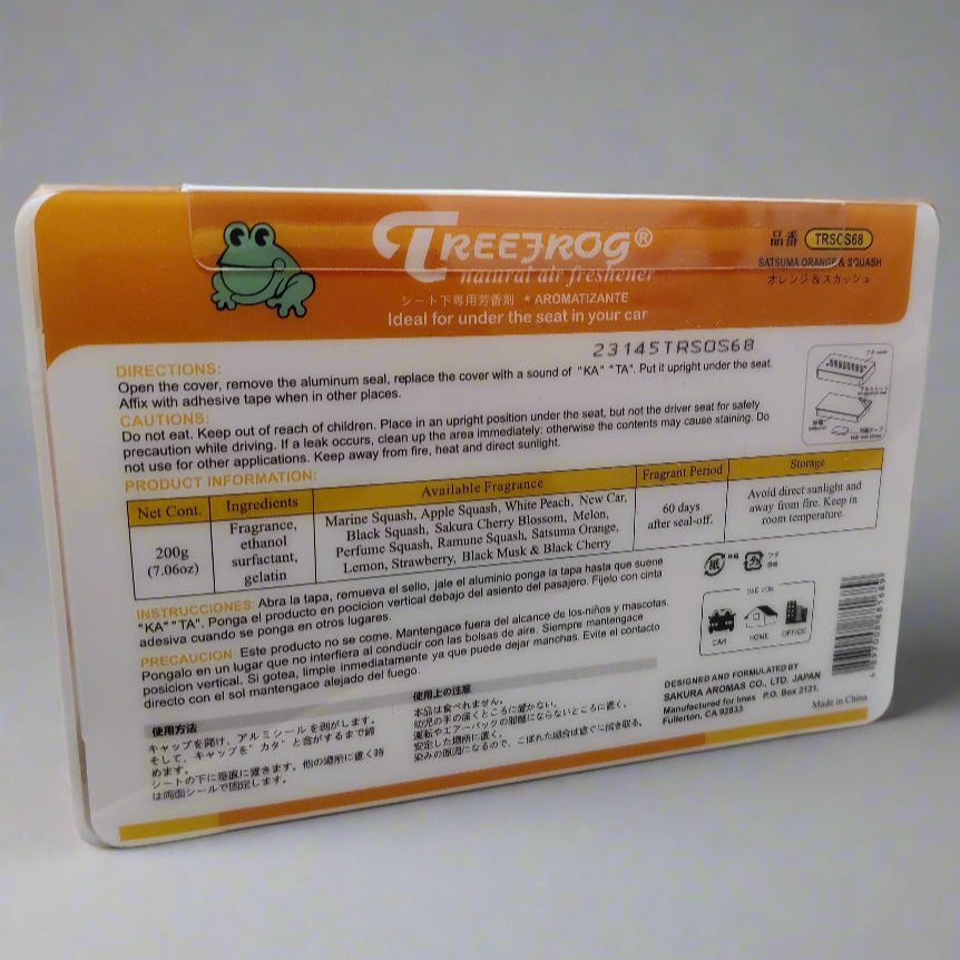 TREEFROG FRESH BOX - SATSUMA ORANGE & SQUASH