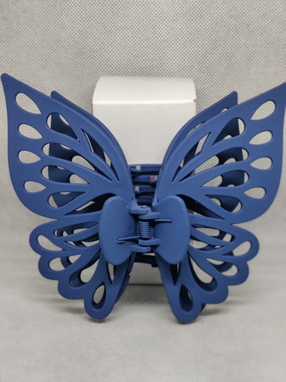 L DOUBLE Layer Butterfly Wings Hair Clip