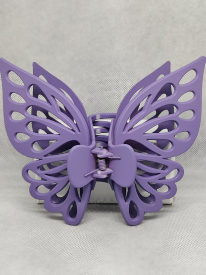 L DOUBLE Layer Butterfly Wings Hair Clip
