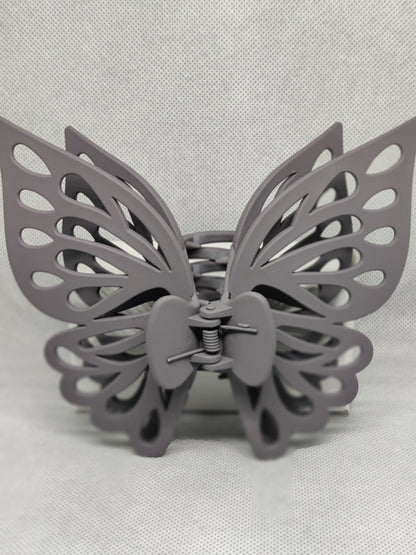 L DOUBLE Layer Butterfly Wings Hair Clip