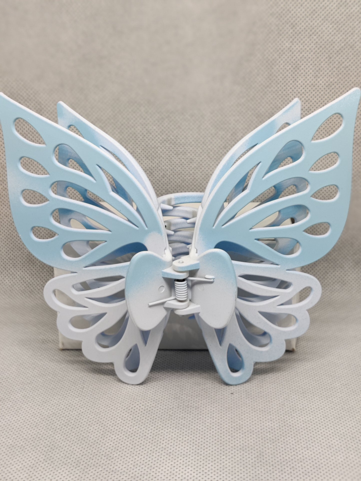 L DOUBLE Layer Butterfly Wings Hair Clip