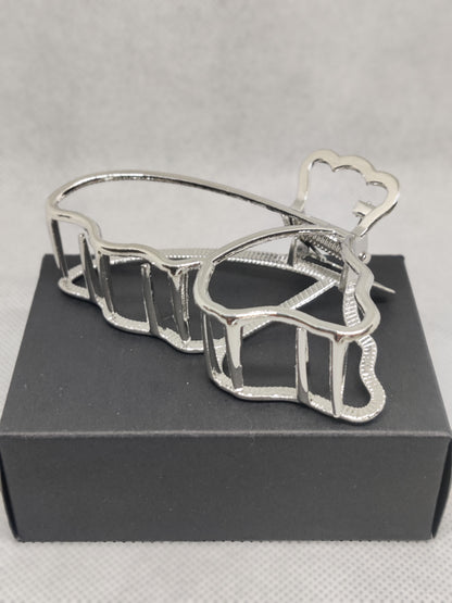 M HOLLOW Metal Butterfly Wing Hair Clip