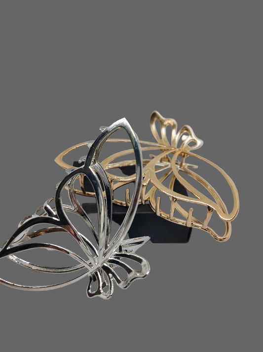 L EDGE Metal Butterfly Wing Hair Clip