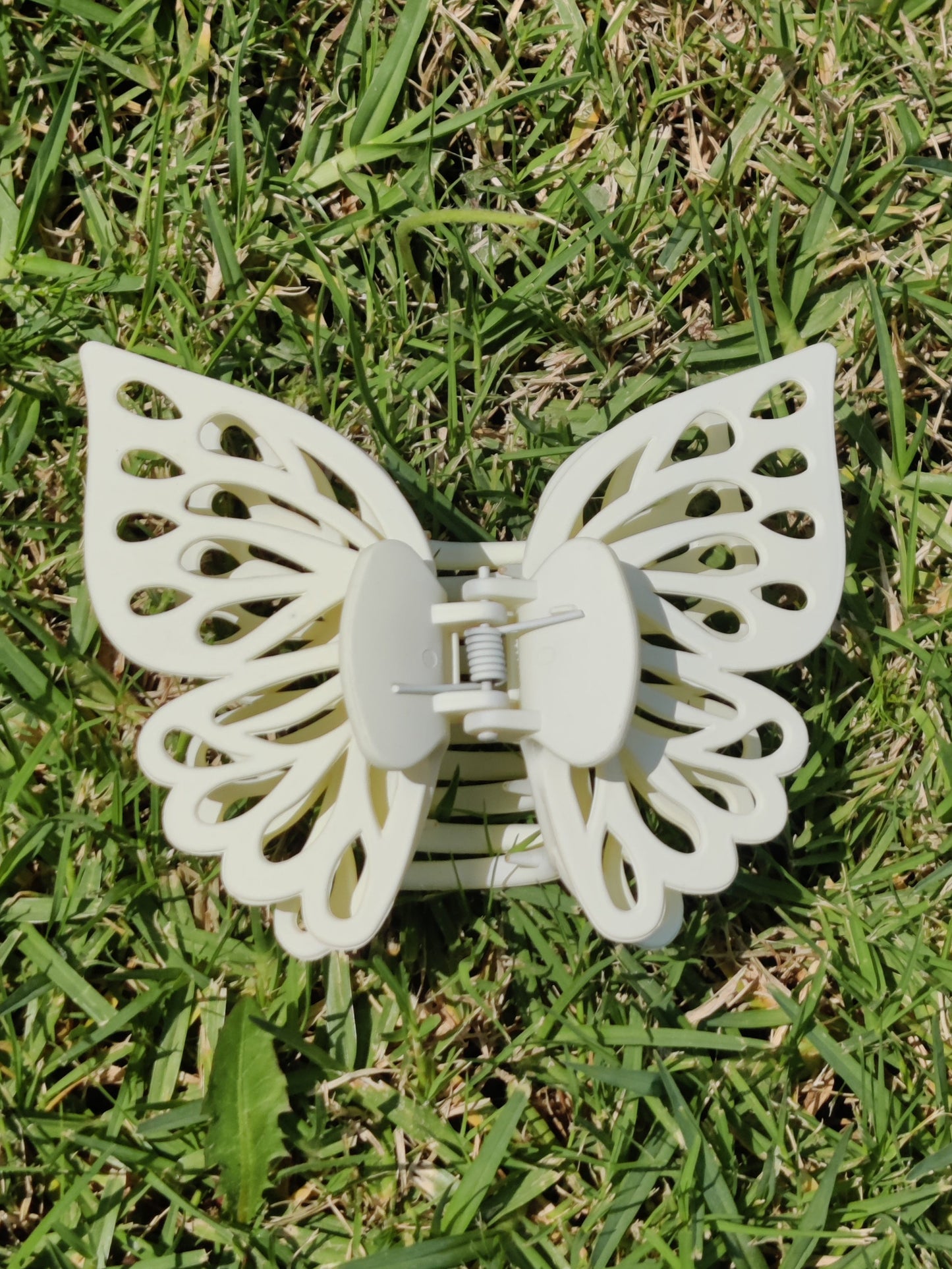 L DOUBLE Layer Butterfly Wings Hair Clip