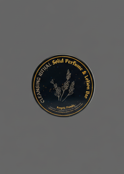 CALMING CLEANSING RITUAL Solid Perfume & Lotion Bar