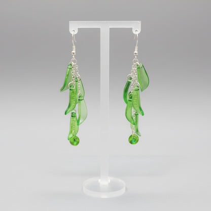 Gilded Ivy Sterling Silver Earrings