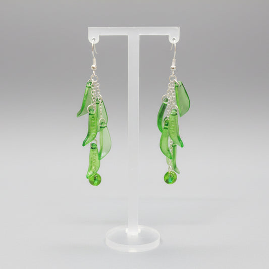 Gilded Ivy Sterling Silver Earrings
