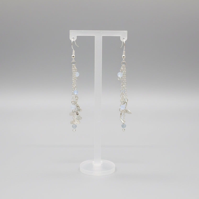 Whimsical Butterflies Silver Earrings