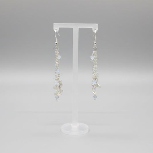 Whimsical Butterflies Silver Earrings