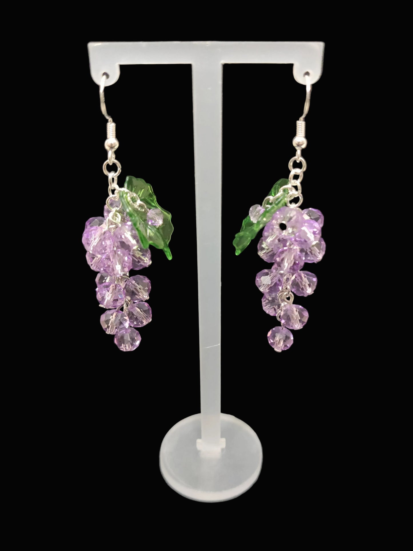 CUSTOM for R.Z. only: Gilded Grape Sterling Silver Earrings