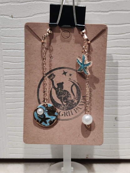 Angelina only Seabreeze Clip on Earrings