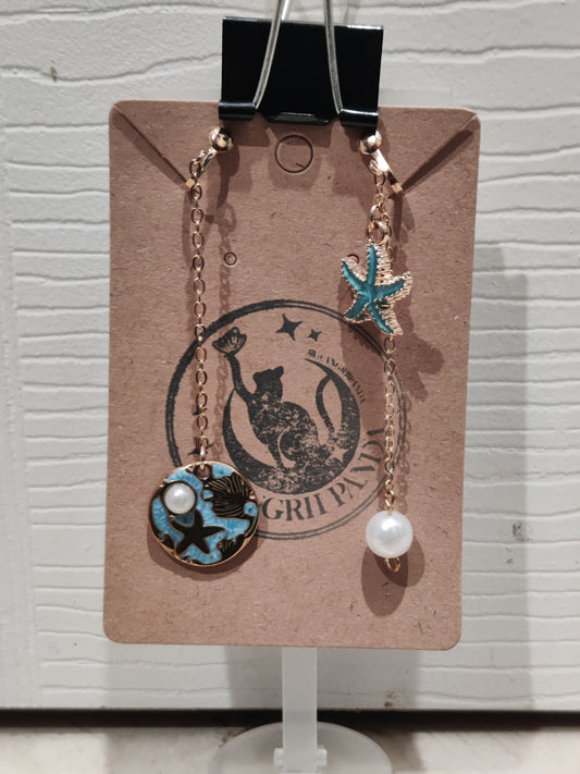 Angelina only Seabreeze Clip on Earrings