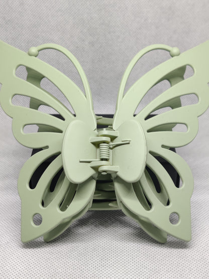 L DOUBLE Layer Sharp Butterfly Wings Hair Clip