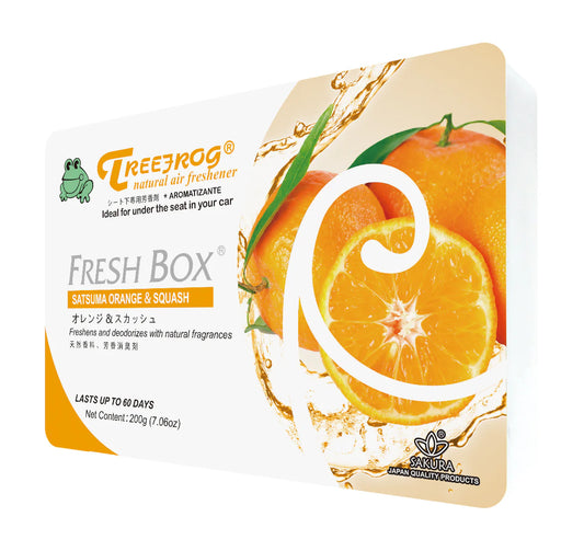 TREEFROG FRESH BOX - SATSUMA ORANGE & SQUASH