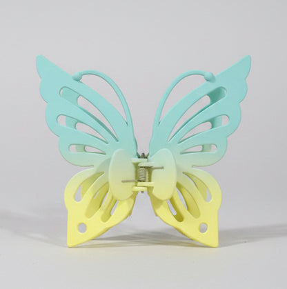 L DOUBLE Layer Sharp Butterfly Wings Hair Clip