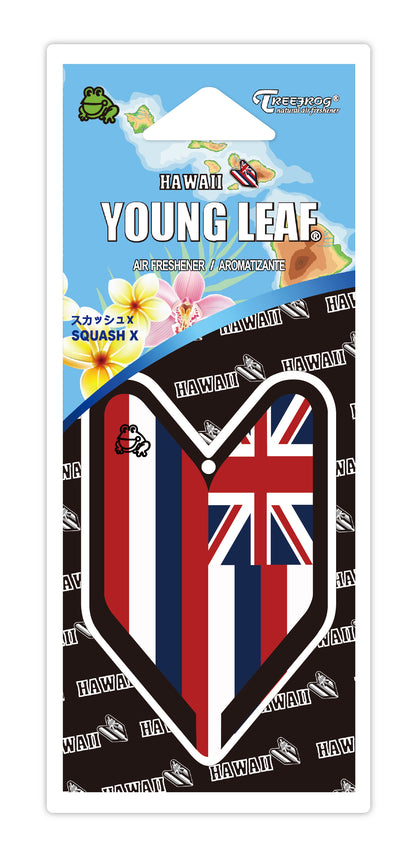 TREEFROG WAKABA / YOUNG LEAF - HAWAII SQUASH X